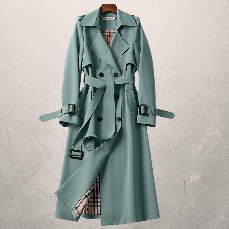Reagan | Women's Double Breasted Trench Coat - Image 4