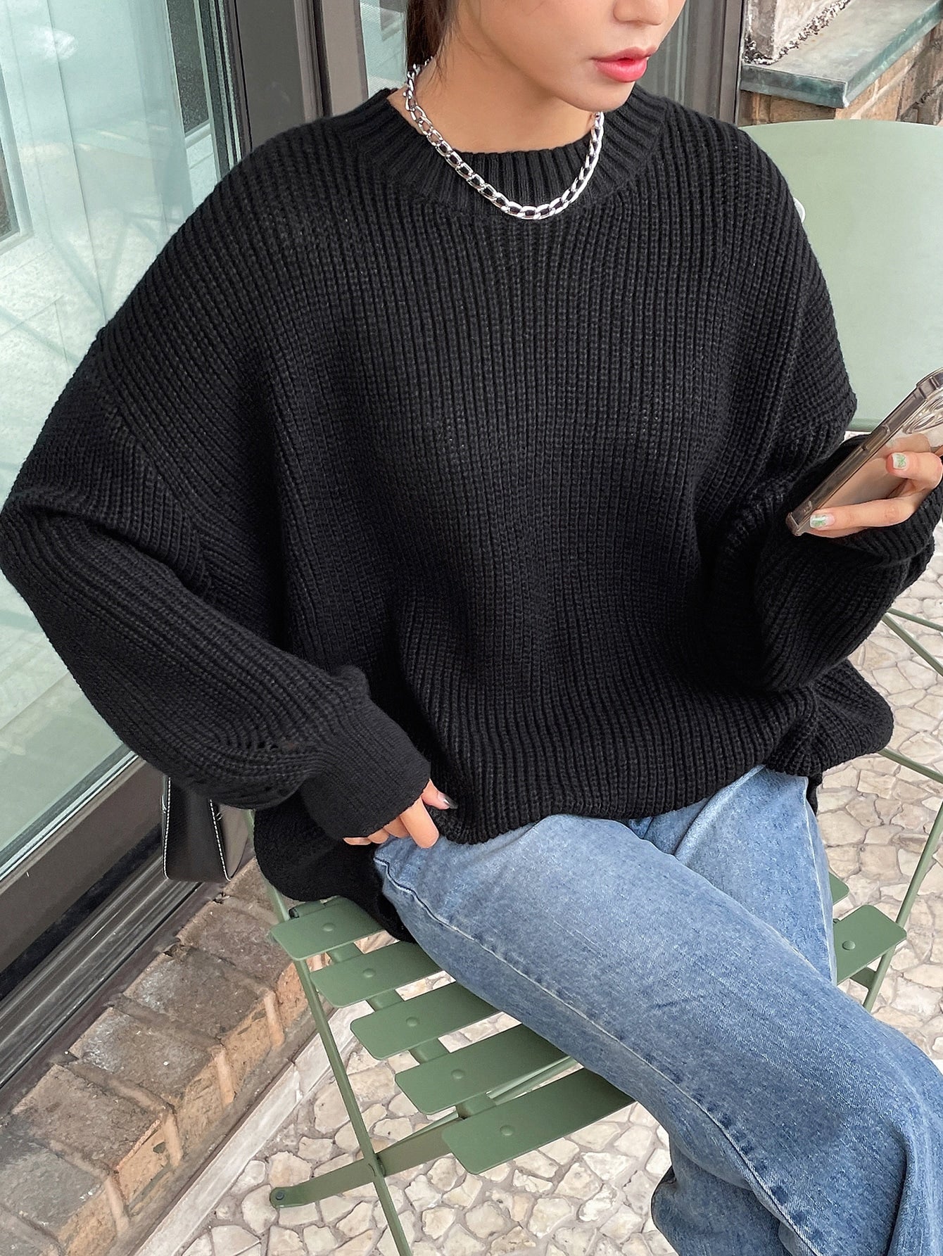 Hope | Women's Oversized Sweater - Image 6