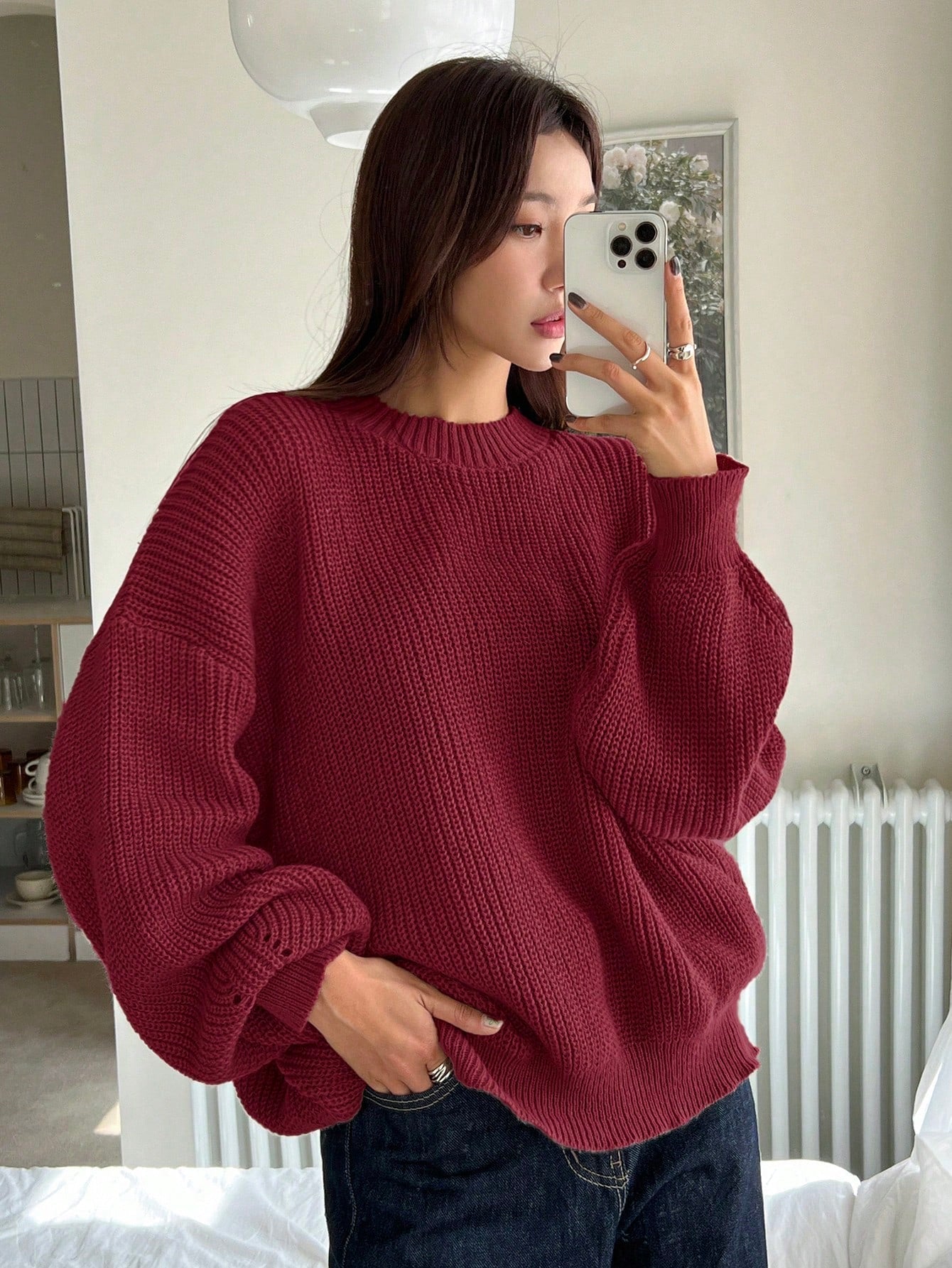 Hope | Women's Oversized Sweater - Image 9