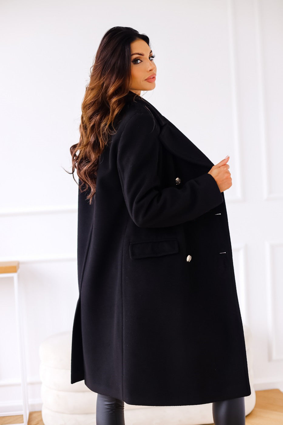 Emily | Women's Double Breasted Coat - Image 4