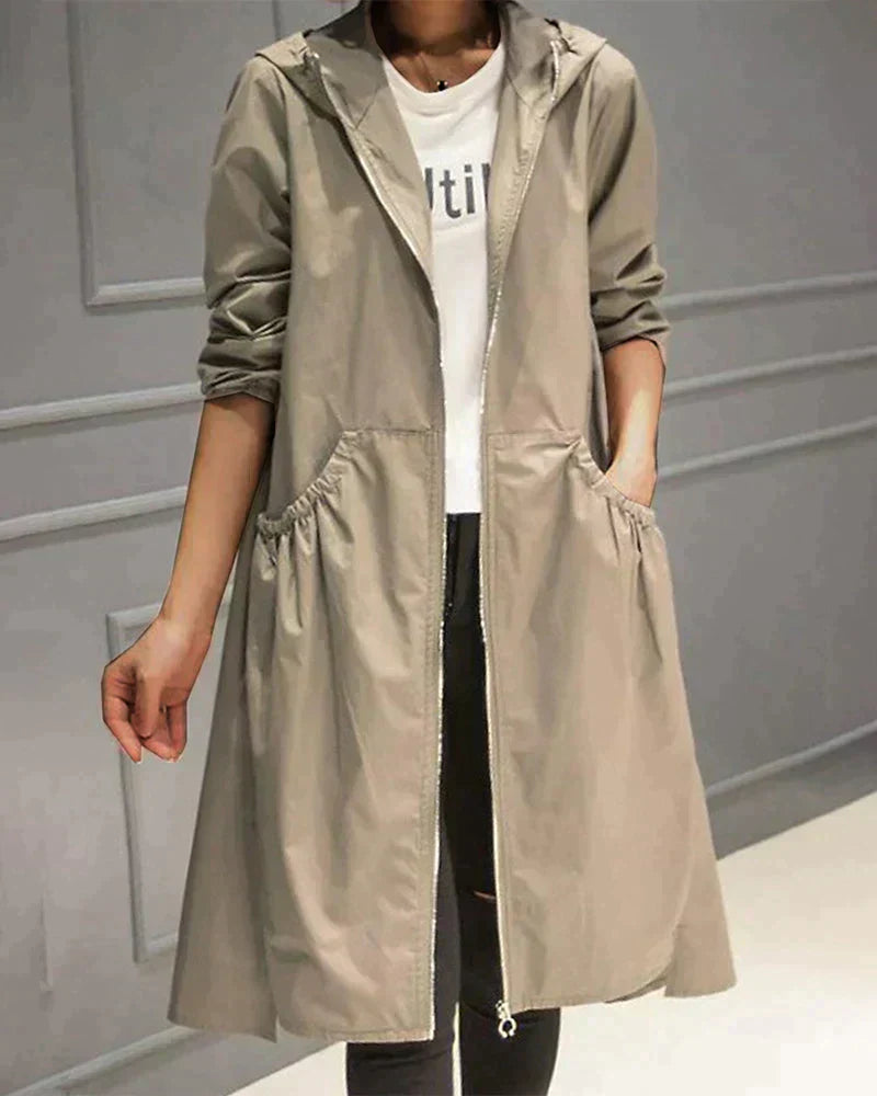 Selena | Women's Hooded Lightweight Jacket - Image 2