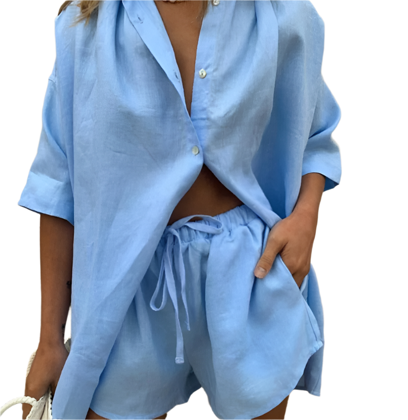 Sorelli | Stylish Two-Piece Cotton Lounge Set - Image 11