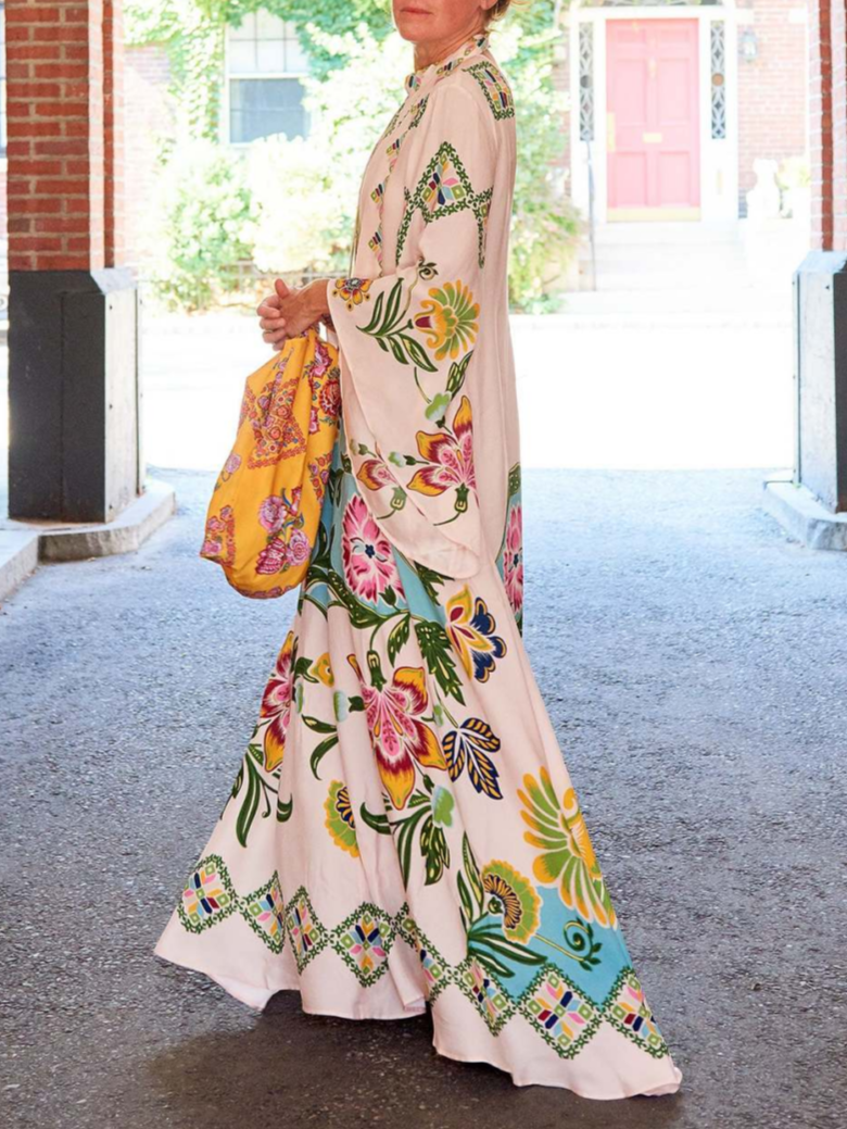 Jillian | Elegant Floral Long Sleeve Maxi Dress for All Occasions - Image 6