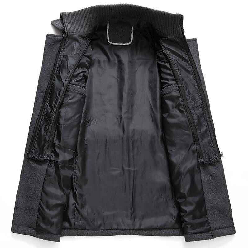 Randall | Men's Double-Breasted Pea Coat - Image 5