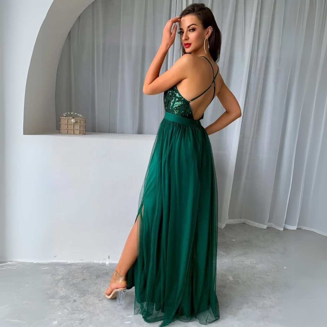Altivaro | Elegant Maxi Dress with Sequins for Modern Women - Image 2