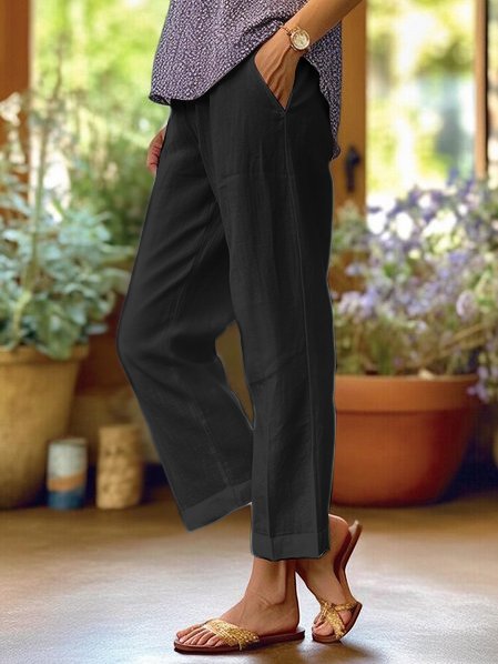 Diana | Stylish Up Hem Trousers for Effortless Elegance - Image 3