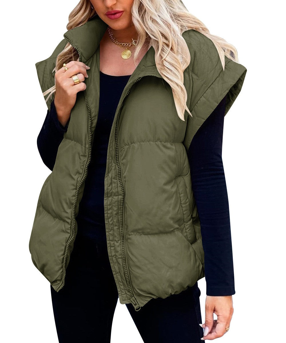 Raegan | Women's Quilted Sleeveless Vest - Image 5