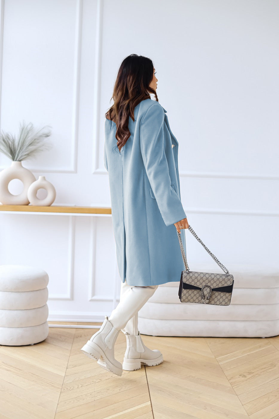 Emily | Women's Double Breasted Coat - Image 10
