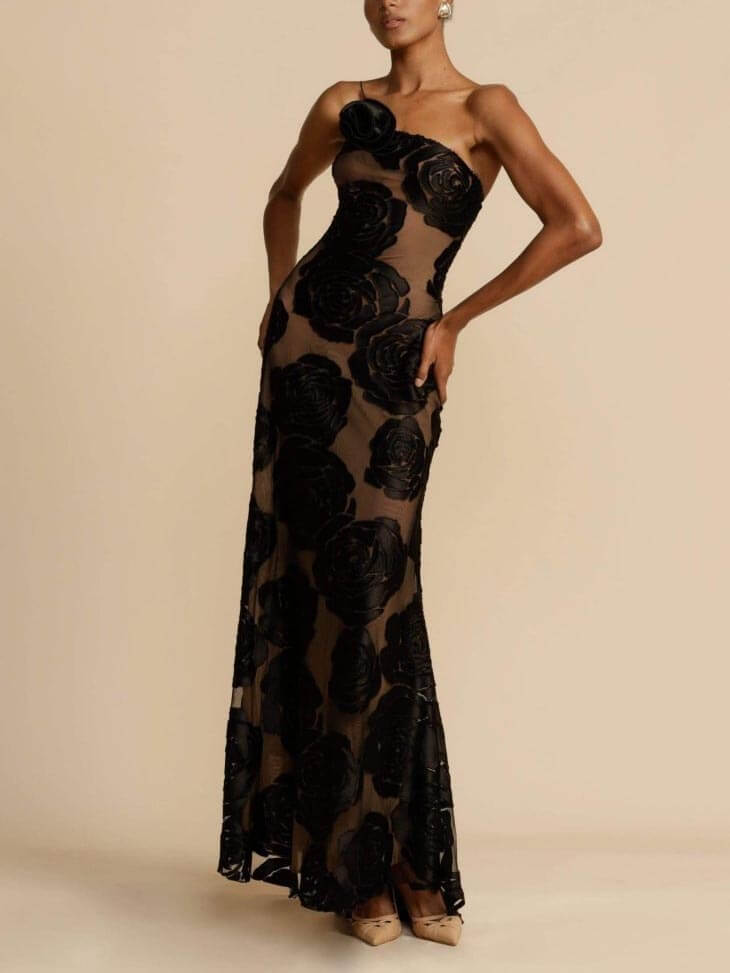 Heather | Floral Maxi Dress for Elegant Summer Events - Image 2