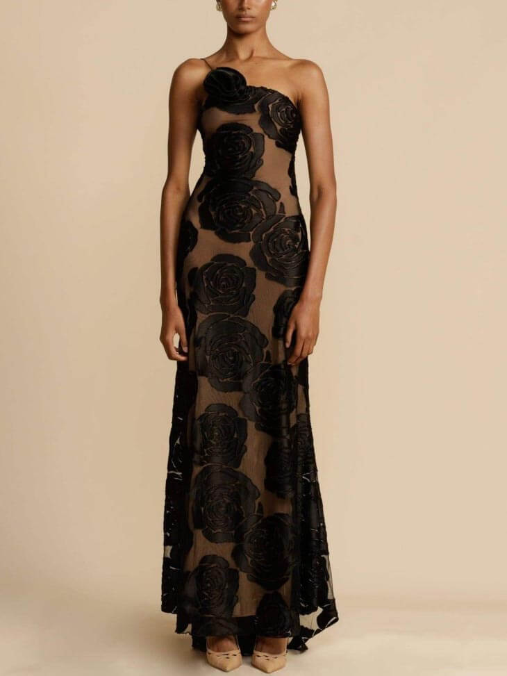 Heather | Floral Maxi Dress for Elegant Summer Events - Image 4