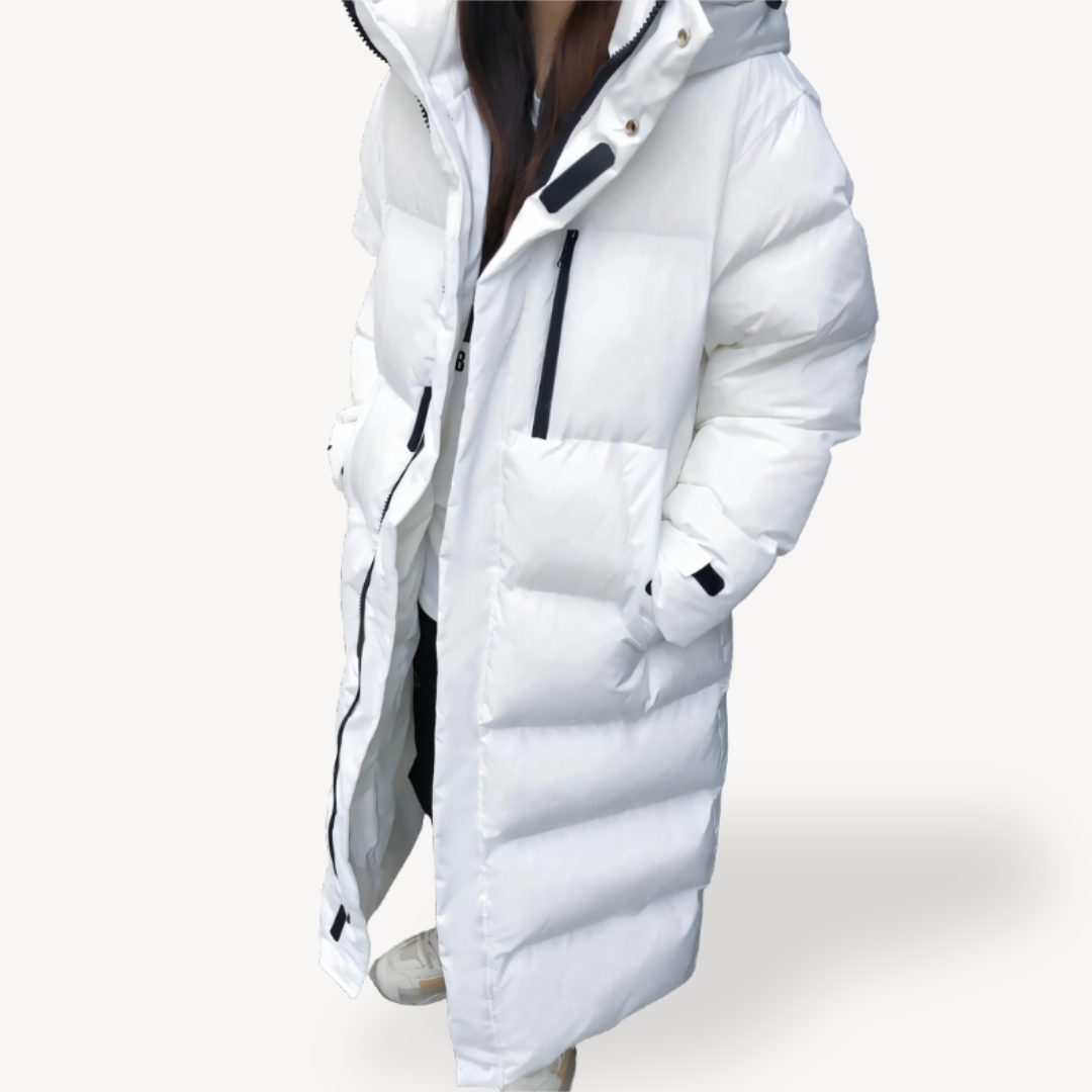 Alison | Women's Oversized Long Puffer Jacket - Image 4