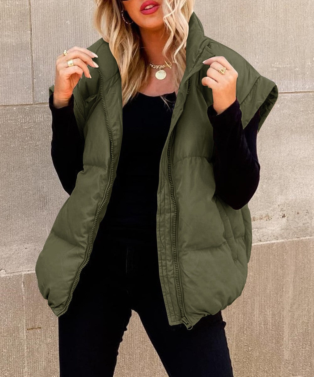 Raegan | Women's Quilted Sleeveless Vest - Image 4