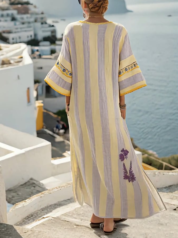 Joan | Nola - Effortless Loose Printed Dress for Every Occasion - Image 3