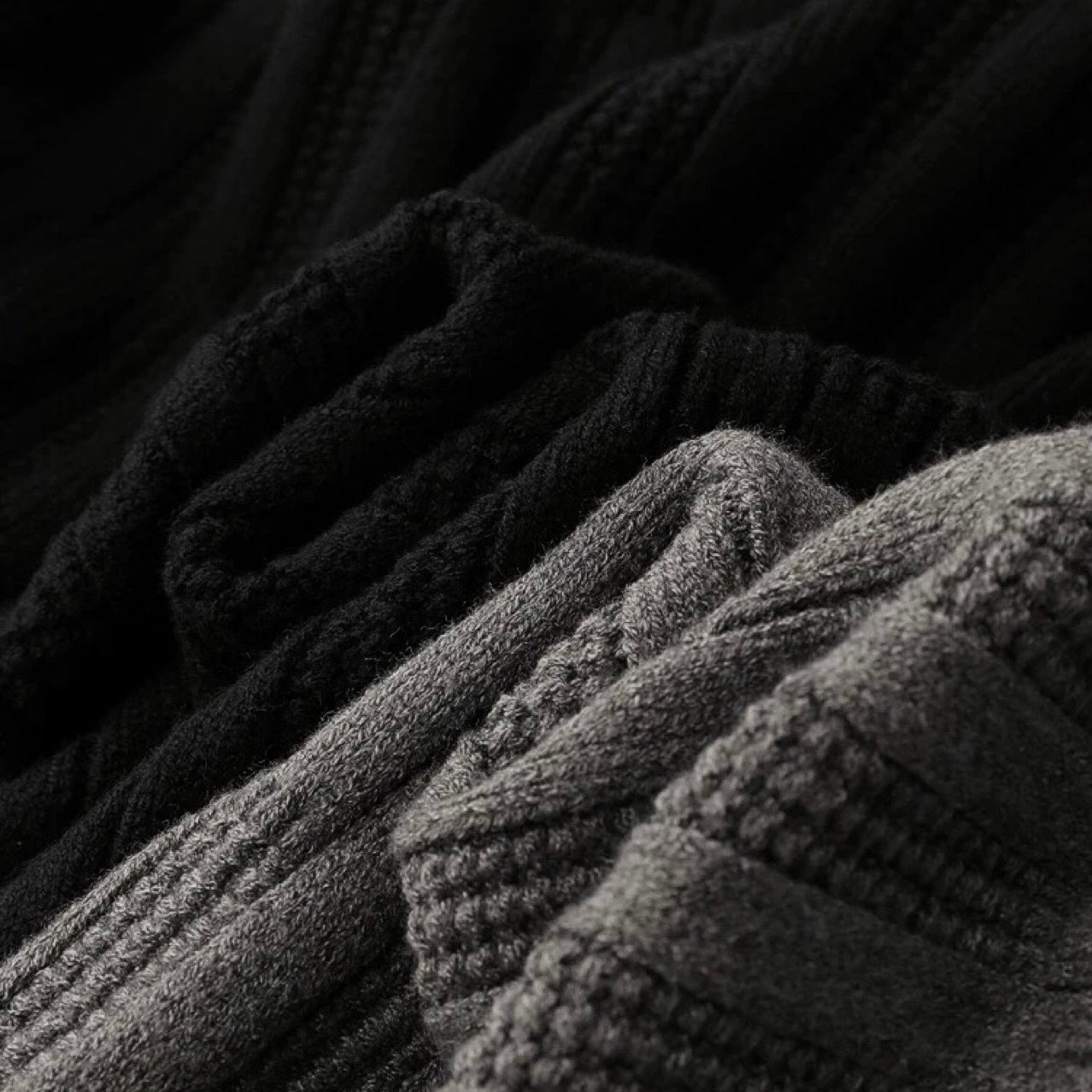 Lenny | Men's Ribbed Polo Collar Sweater - Image 6