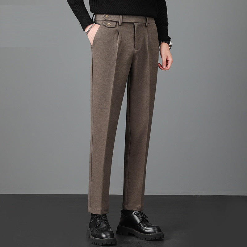 Kieran | Men's Slim Fit Dress Pants - Image 2