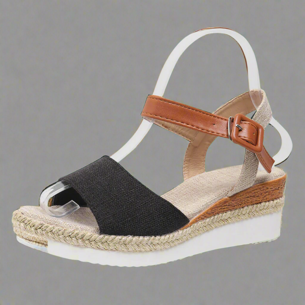 Rachael | Elegant Wedge Sandals with Soft Comfort - Image 5
