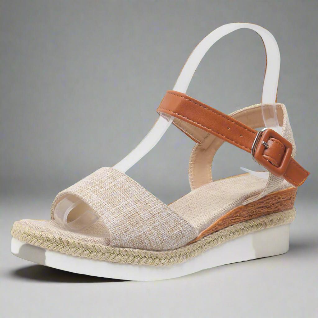 Rachael | Elegant Wedge Sandals with Soft Comfort - Image 4