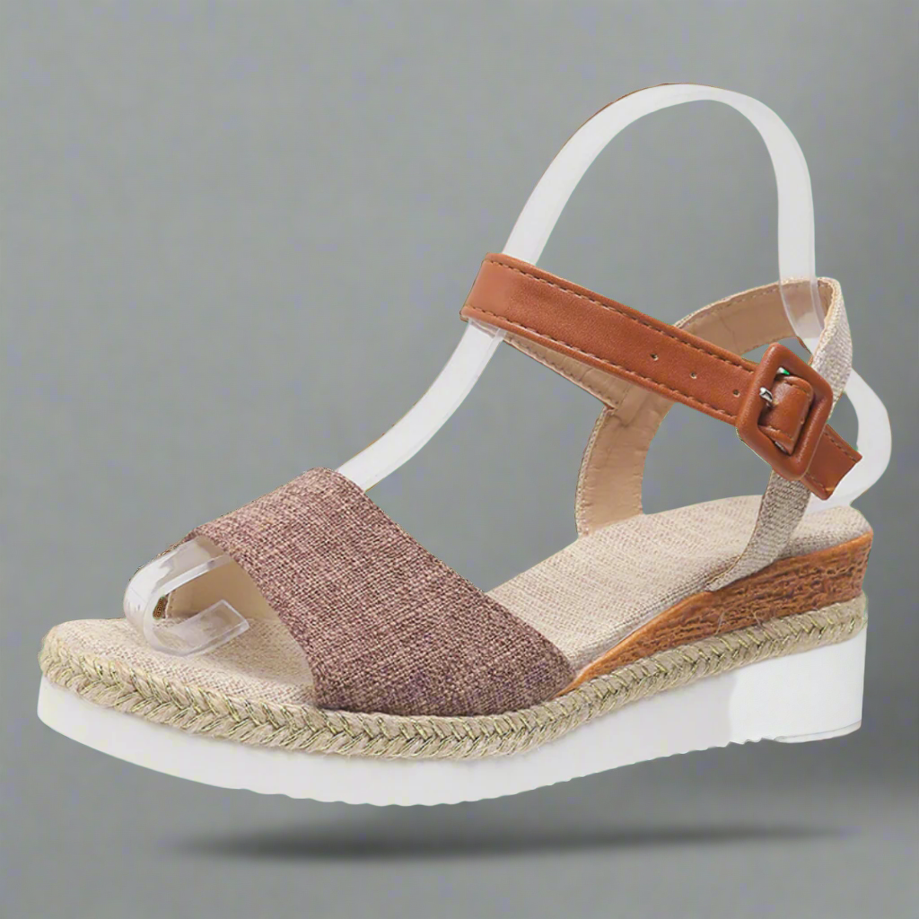 Rachael | Elegant Wedge Sandals with Soft Comfort - Image 2