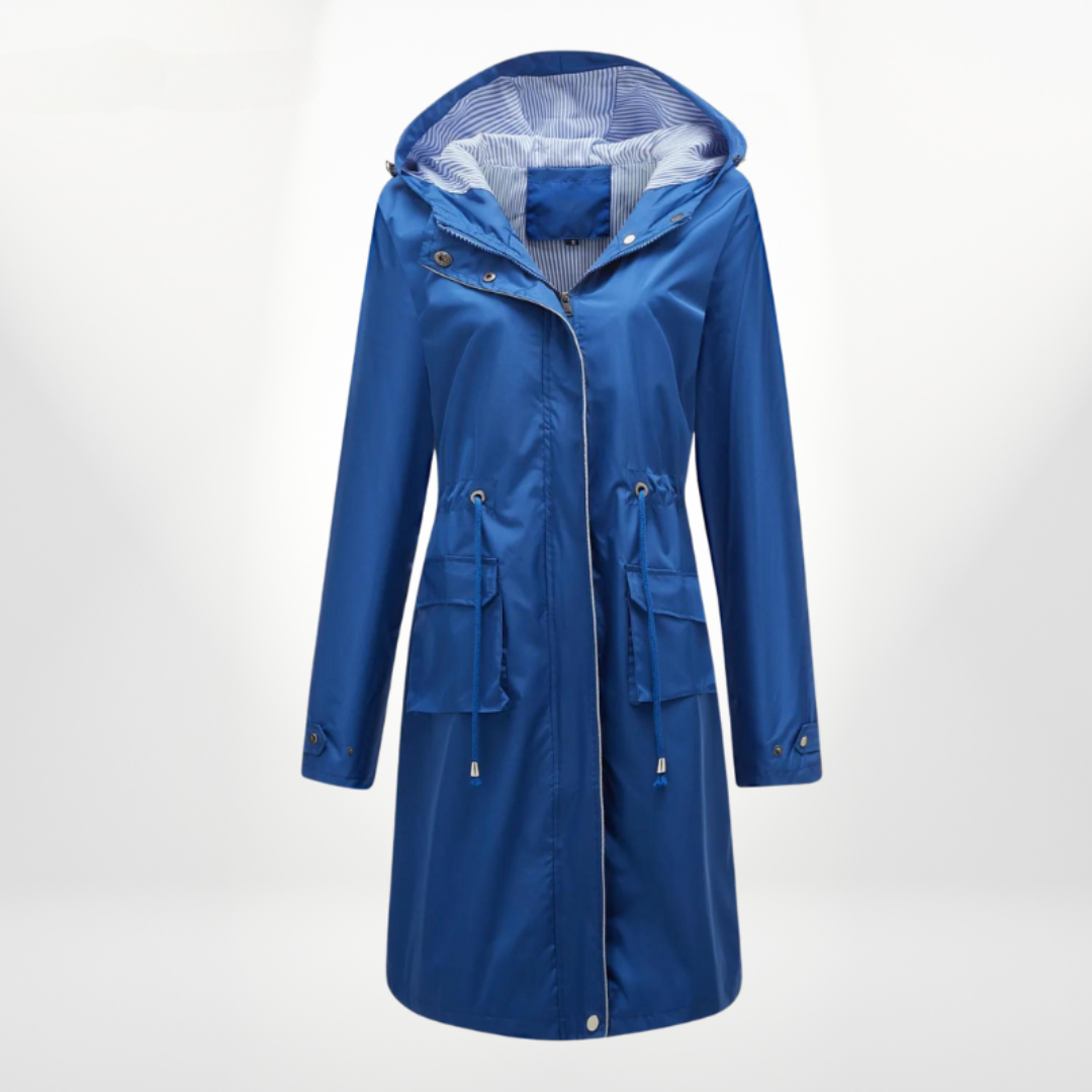Charlotte | Women's Hooded Mid-Length Anorak Coat - Image 3