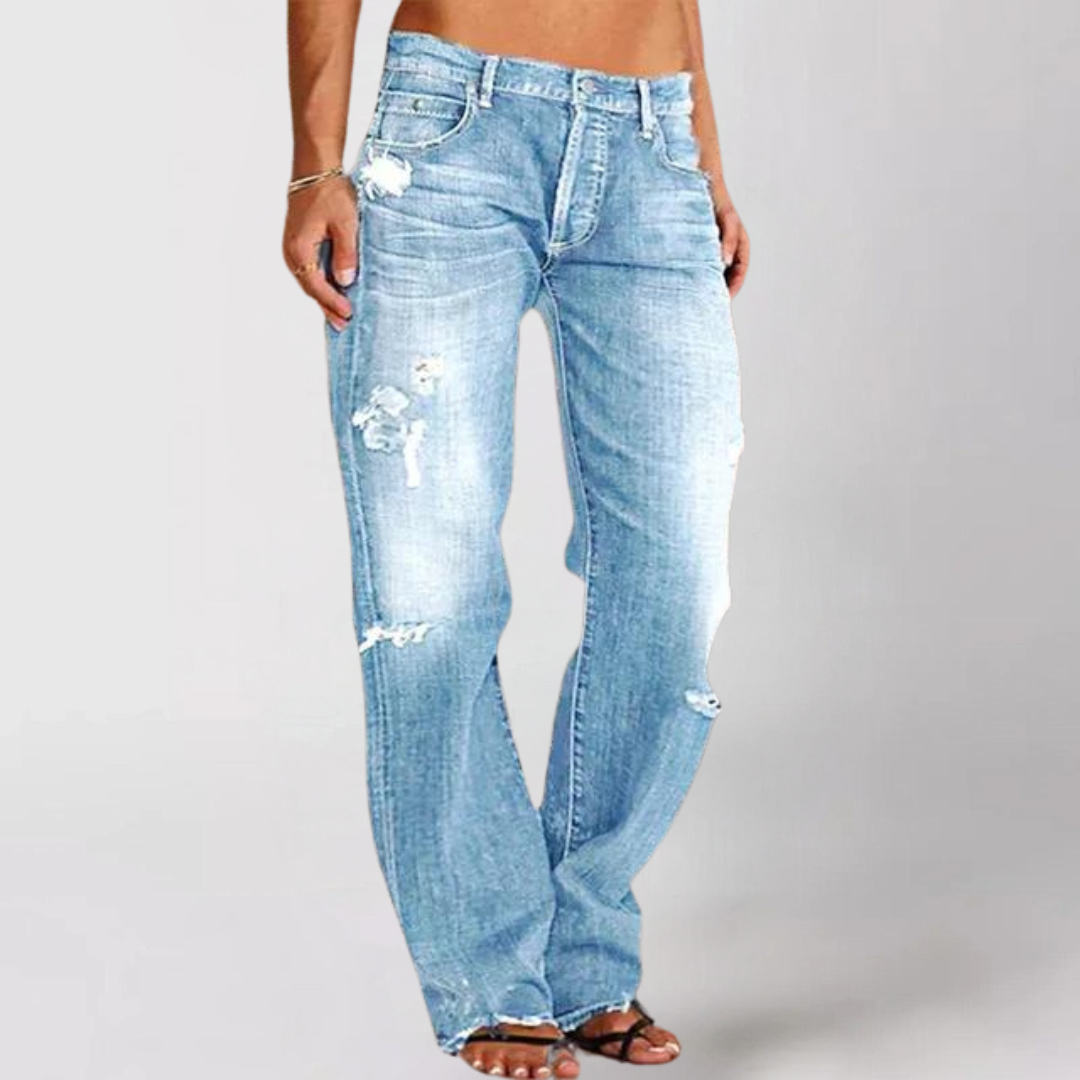 Carol | Relaxed wide-leg denim jeans - Image 5