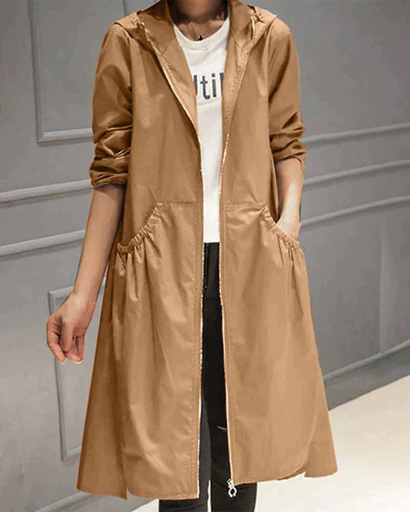 Selena | Women's Hooded Lightweight Jacket - Image 3