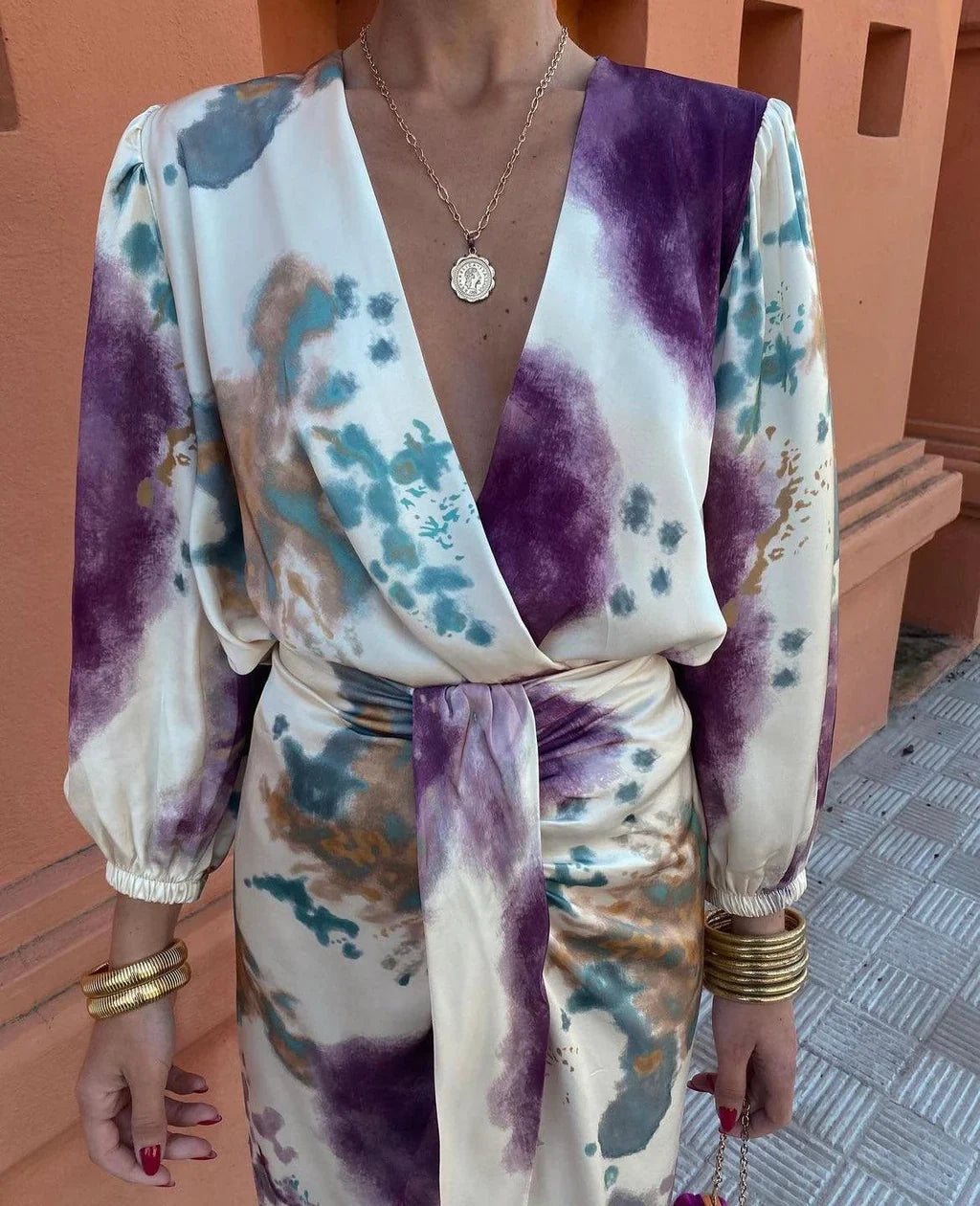 Beverly | Elegant Summer Blouse Skirt Set - Image 2