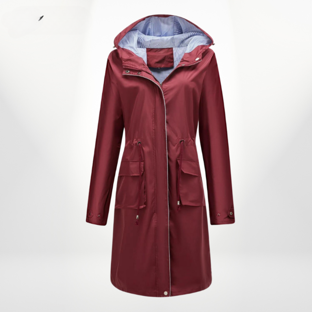 Charlotte | Women's Hooded Mid-Length Anorak Coat - Image 6