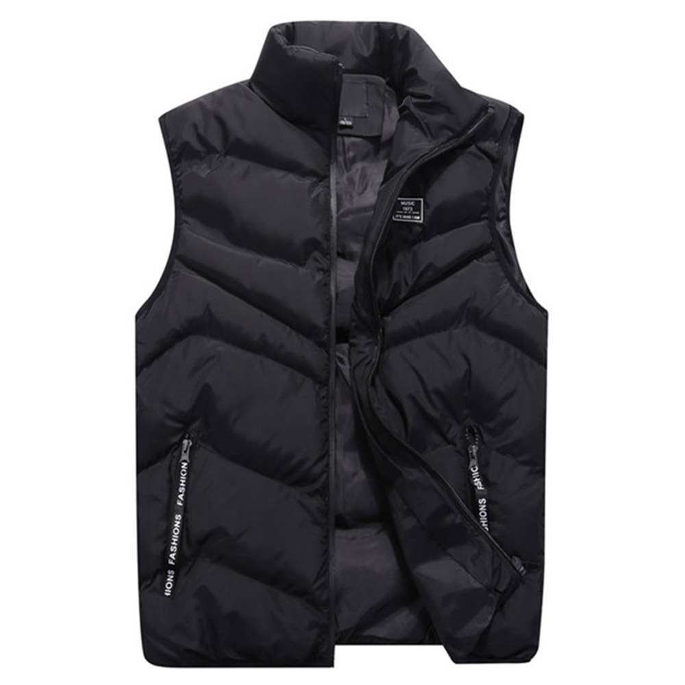 Dwight | Men's Quilted Puffer Vest - Image 2