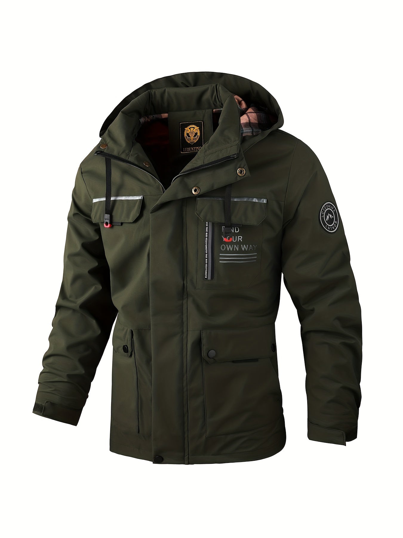 Dwight | Men's Hooded Utility Jacket - Image 9
