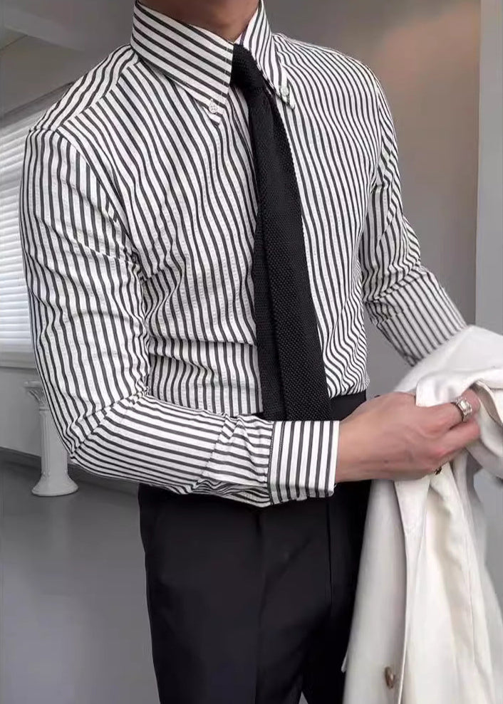 Tomas | Men's Long Sleeve Button-Down Shirt - Image 3