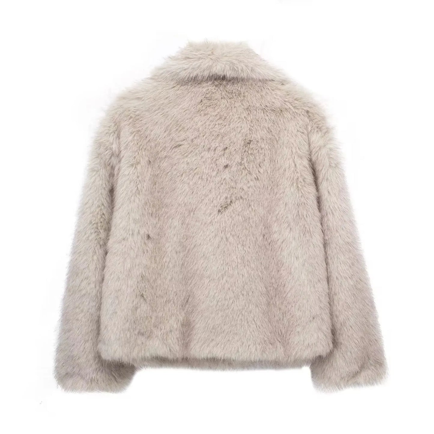 Bella | Women's Oversized Faux Fur Coat - Image 5