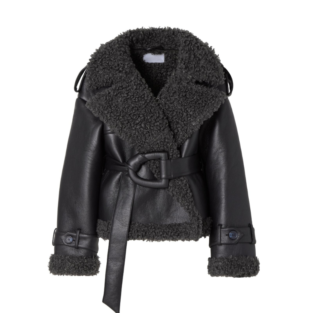 Pamela | Women's Oversized Shearling Jacket - Image 5