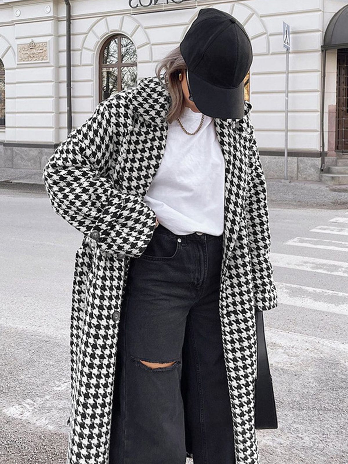 Rosie | Women's Oversized Long Coat - Image 2