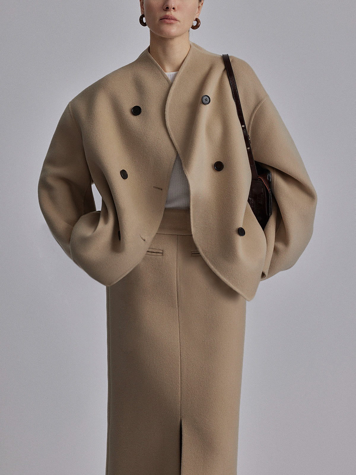 Charlene | Women's Double Breasted Pea Coat - Image 10