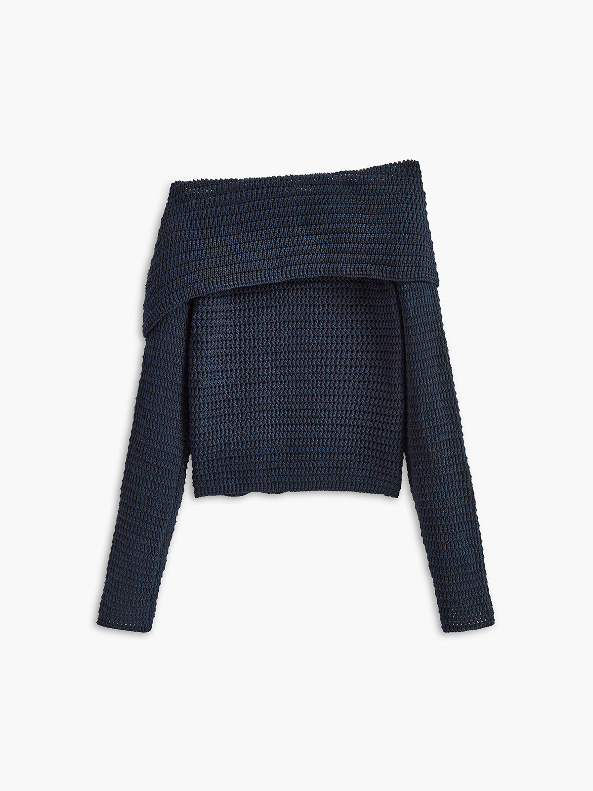 Kiara | Women's Off-the-Shoulder Long Sleeve Sweater - Image 2