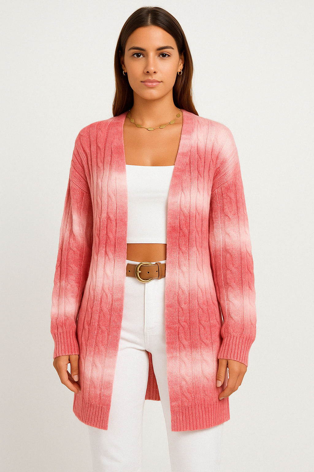 Ann | Women's Long Cardigan Sweater - Image 2