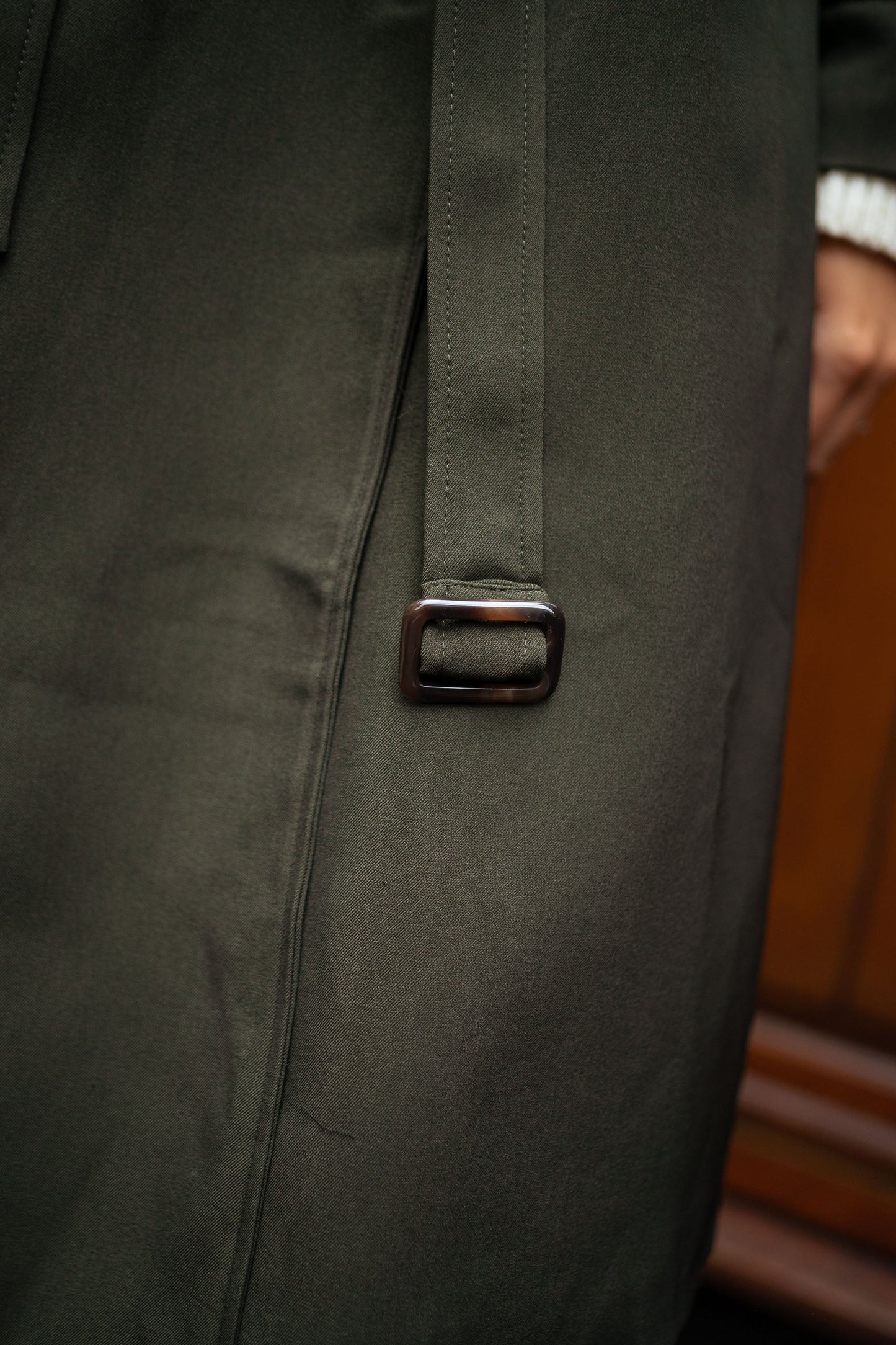 Krista | Women's Double-Breasted Long Coat - Image 15