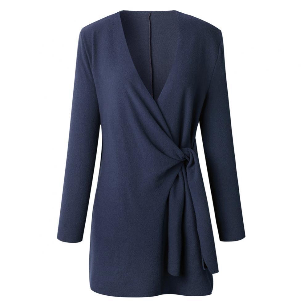 Diana | Women's Wrap Tie Waist Sweater - Image 6