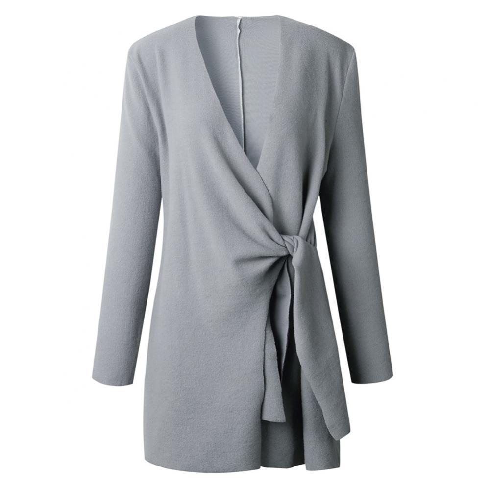 Diana | Women's Wrap Tie Waist Sweater - Image 8