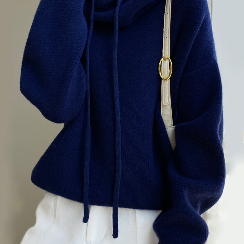 Serena | Women's Oversized Hooded Sweater - Image 5