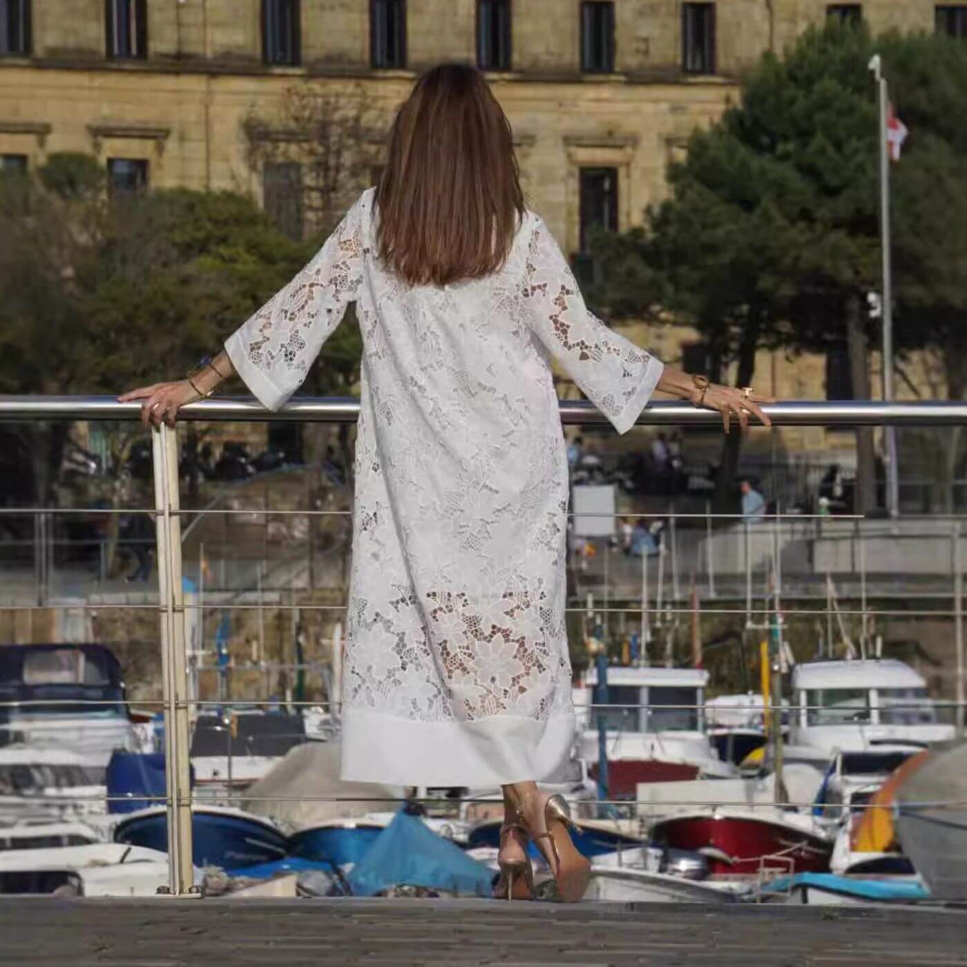 Kristen | Elegant and Lightweight Dress with Loose Sleeves - Image 3