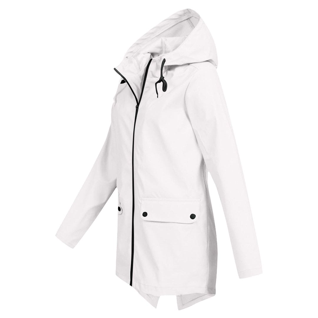 Maria | Women's Hooded Longline Jacket - Image 3