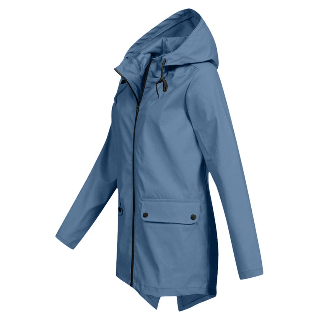 Maria | Women's Hooded Longline Jacket - Image 7