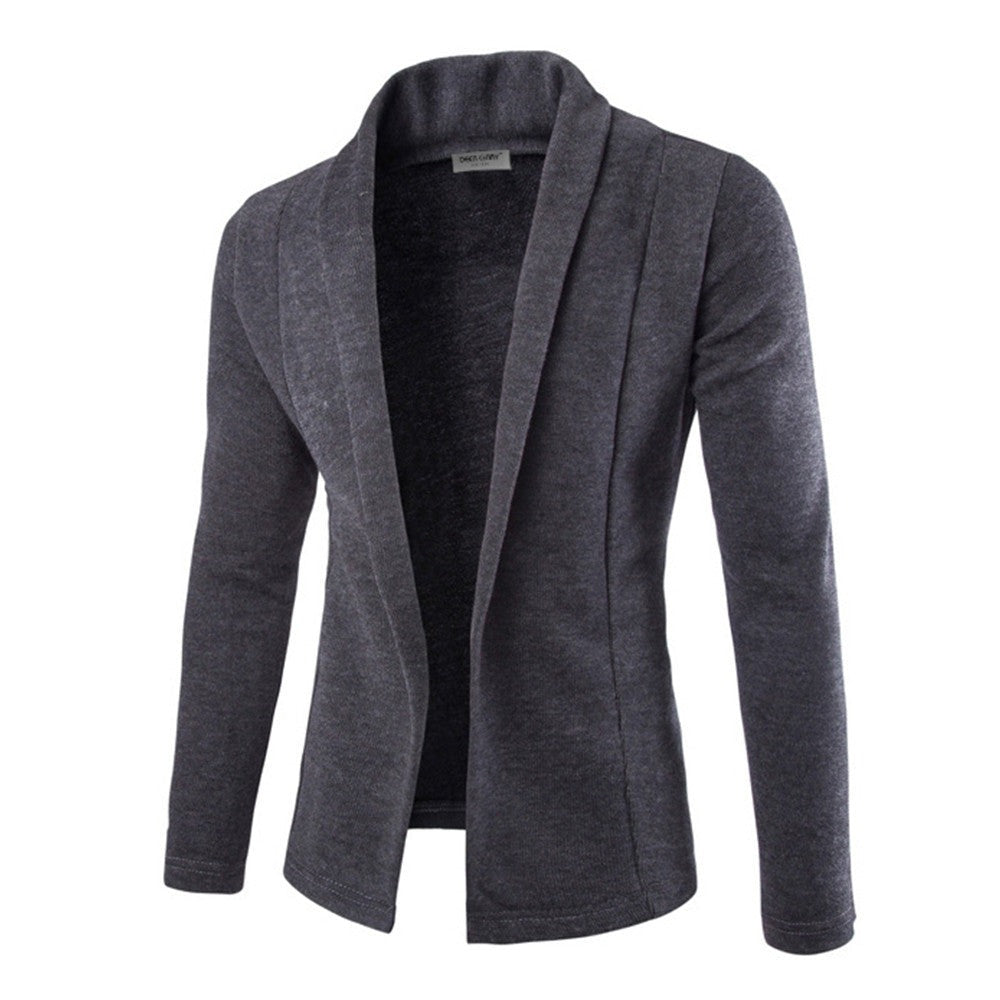 Miles | Men's Open Front Cardigan - Image 1