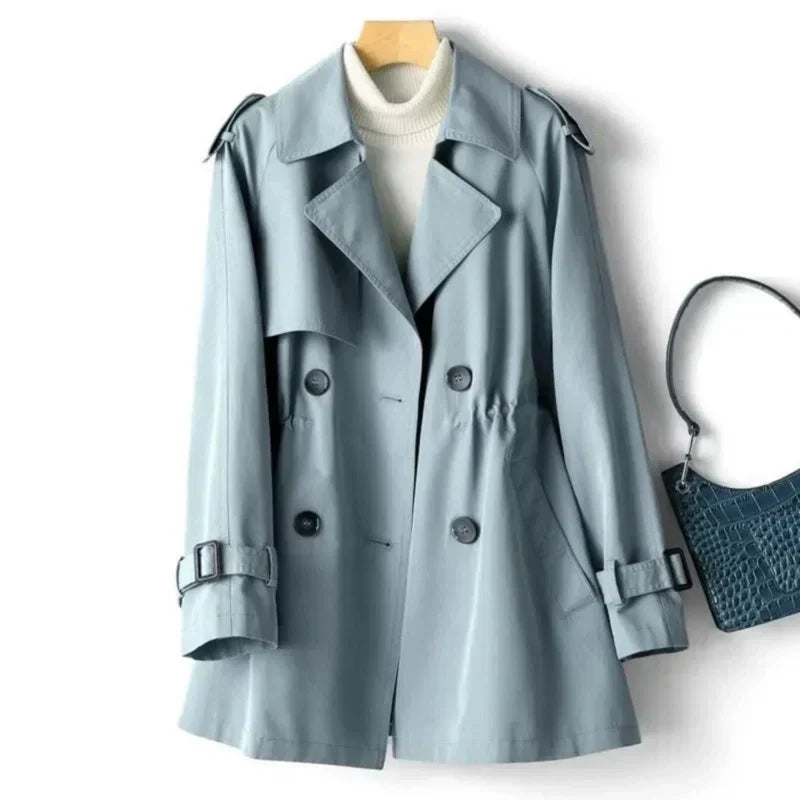 Bridget | Women's Double-Breasted Trench Coat - Image 4