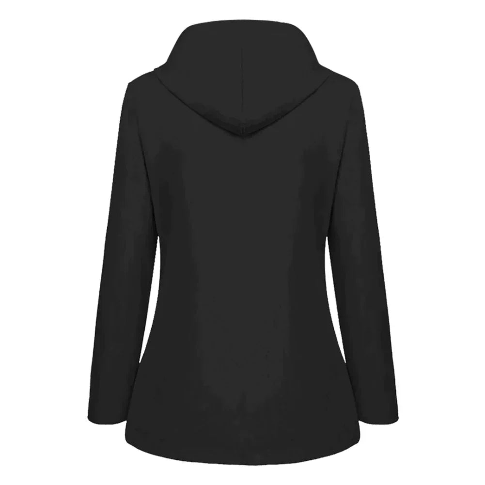 Stacy | Women's A-Line Long Sleeve Pullover Hoodie - Image 1