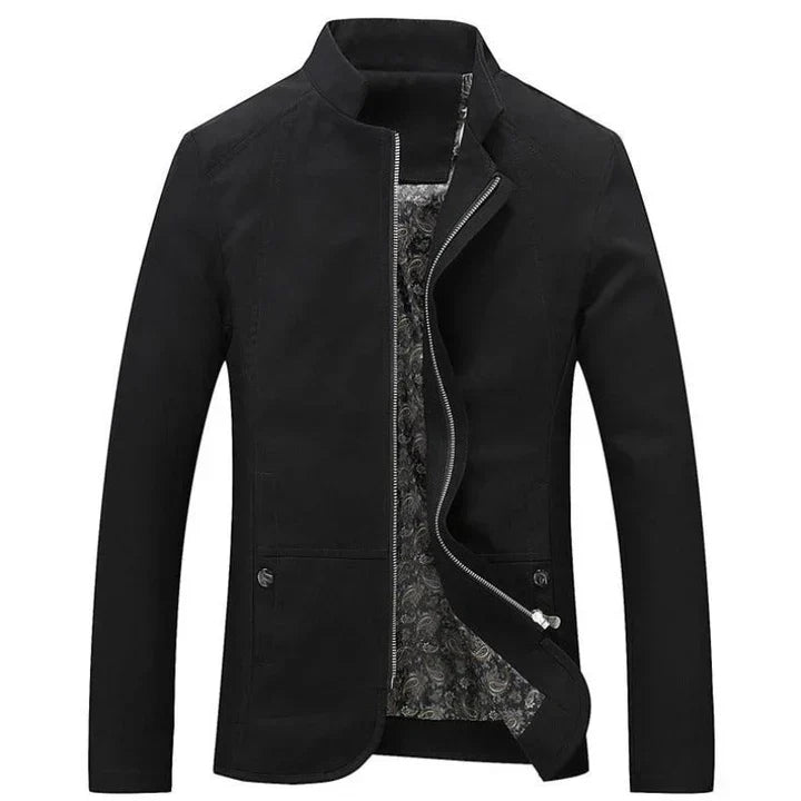 Cedric | Men's Slim-Fit Lightweight Zip Up Jacket - Image 3