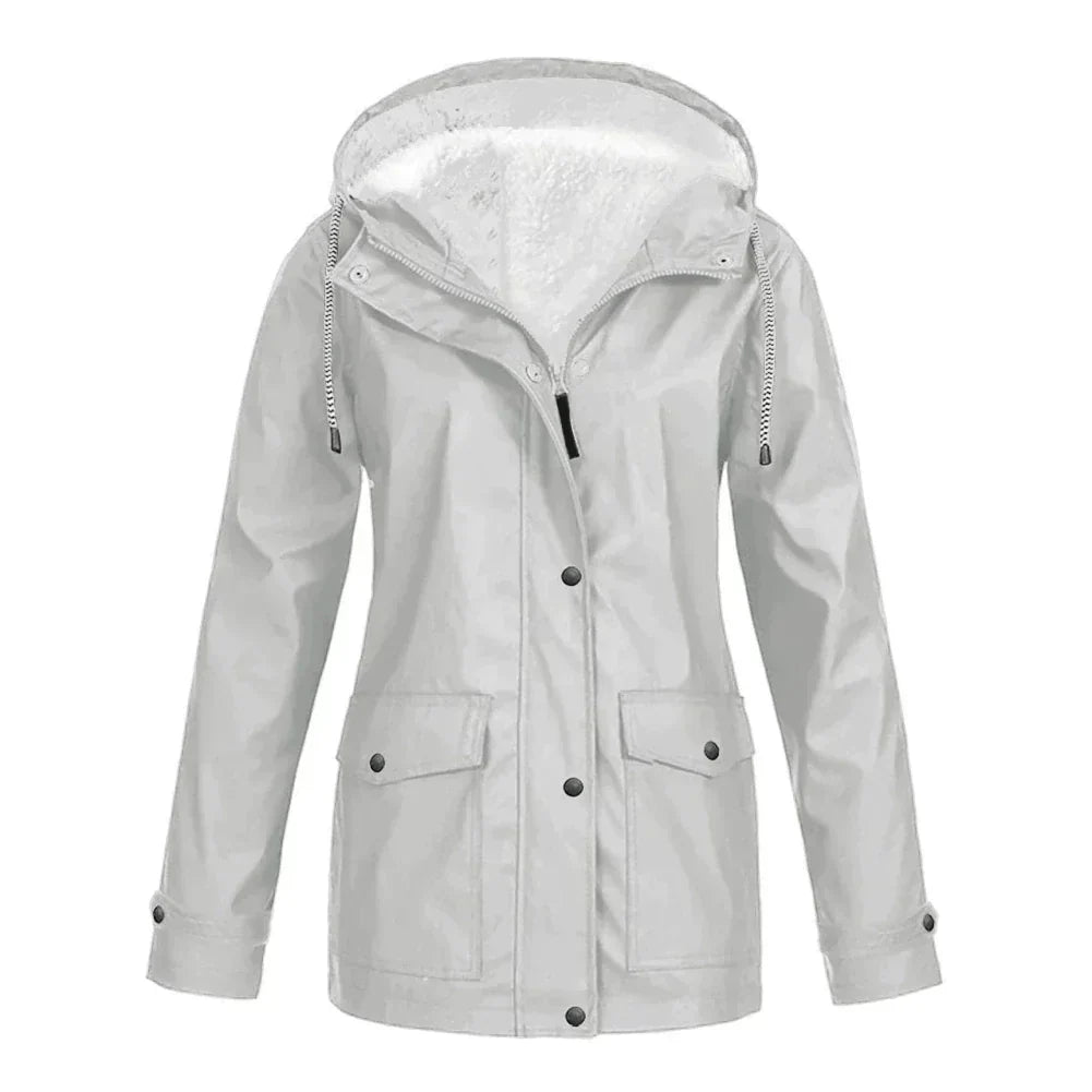 Stacy | Women's A-Line Long Sleeve Pullover Hoodie - Image 7