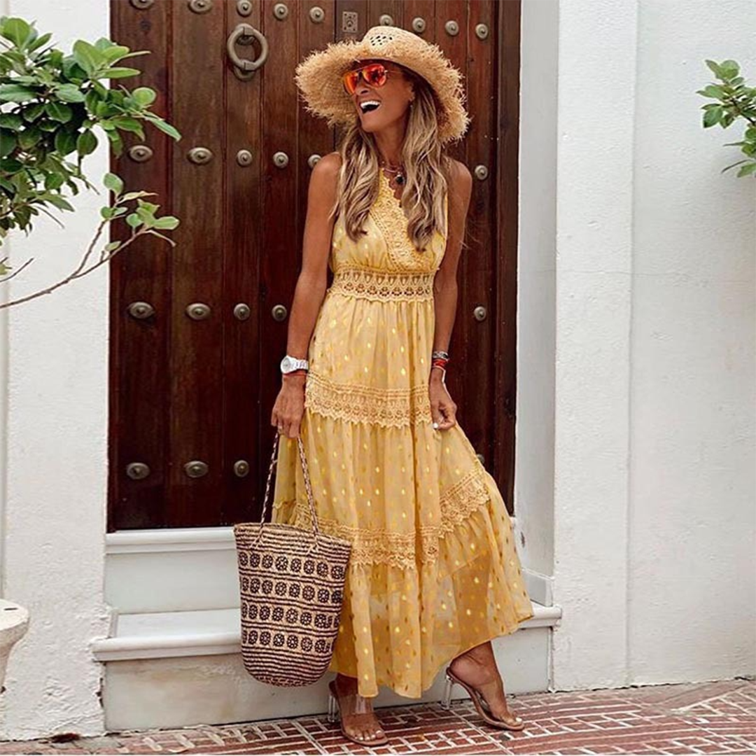 Denise | Elegant Summer Maxi Dress for Women - Image 5