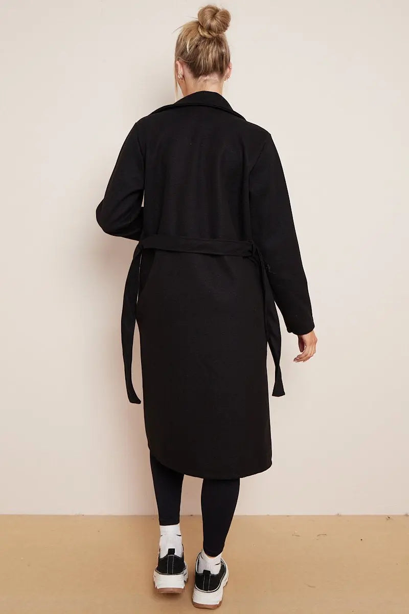 Stella | Women's Double Breasted Belted Coat - Image 8